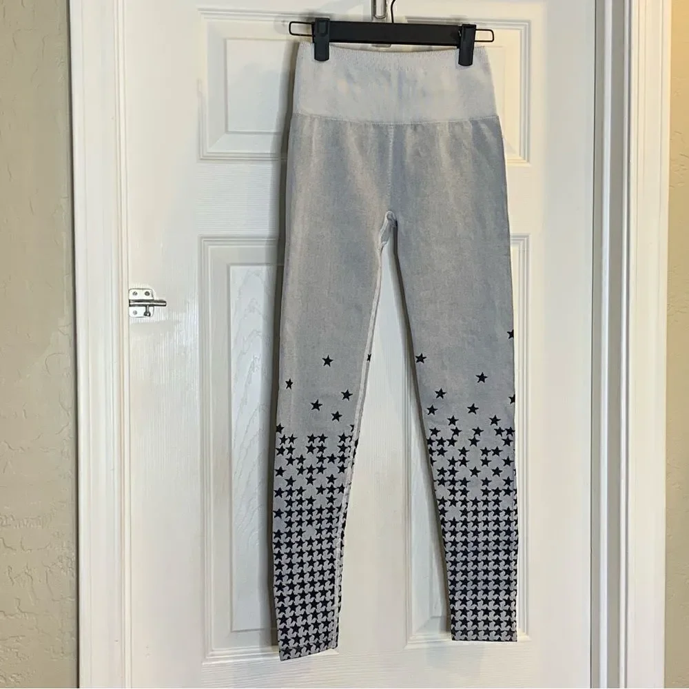 Fabletics High-Waisted Seamless Star Leggings Size XS